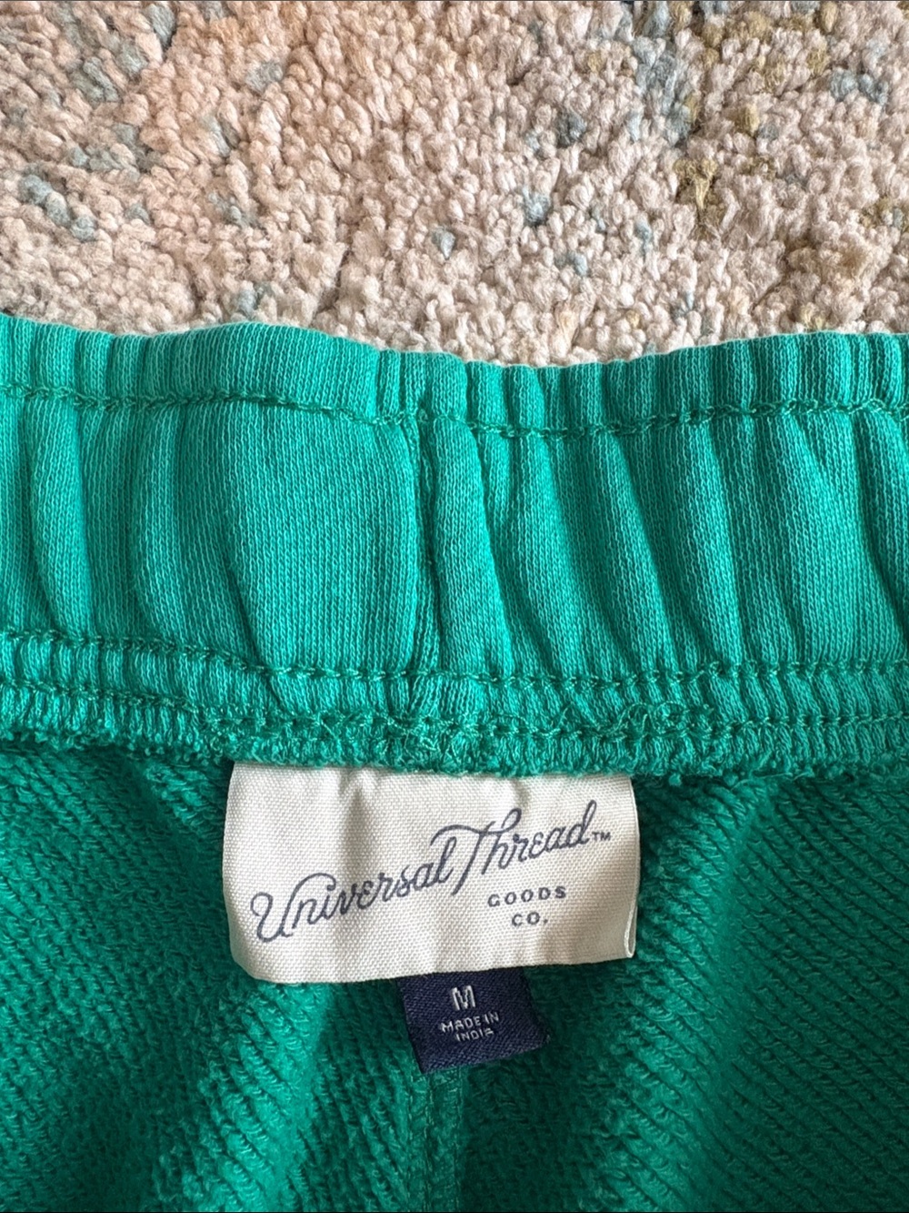 Universal Thread Teal Drawstring Shorts - Picture 2 of 3